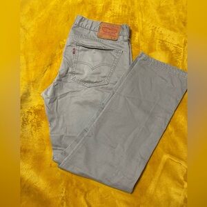 Levis jeans, color gray